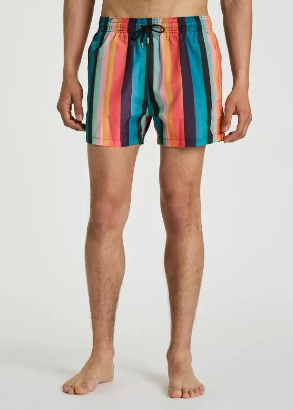 Mens 039Artist Stripe039 Swim Shorts Paul Smith Swimwear Mens 039Artist Stripe039 Swim Shorts Paul Smith Swimwear