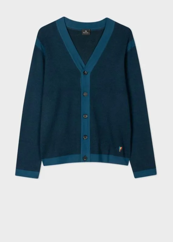 Mens 039Broad Stripe Zebra039 Cardigan Paul Smith Sweaters