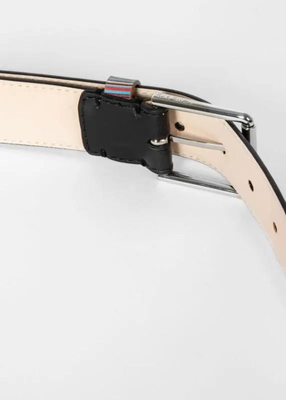Mens 039Signature Stripe039 Keeper Leather Belt Paul Smith Belts Mens 039Signature Stripe039 Keeper Leather Belt Paul Smith Belts