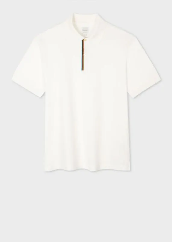 Mens 039Signature Stripe039 Trim Polo Shirt Paul Smith Polo Shirts Mens 039Signature Stripe039 Trim Polo Shirt Paul Smith Polo Shirts