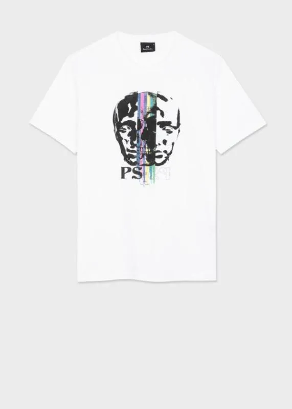 Mens 039Skull Face039 TShirt Paul Smith TShirts