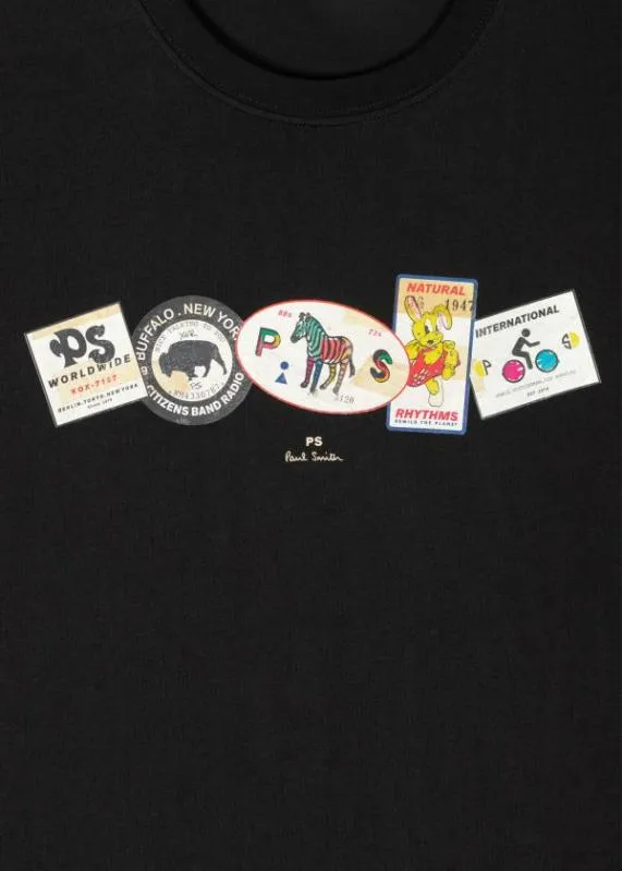 Mens 039Stamps039 TShirt Paul Smith TShirts Mens 039Stamps039 TShirt Paul Smith TShirts