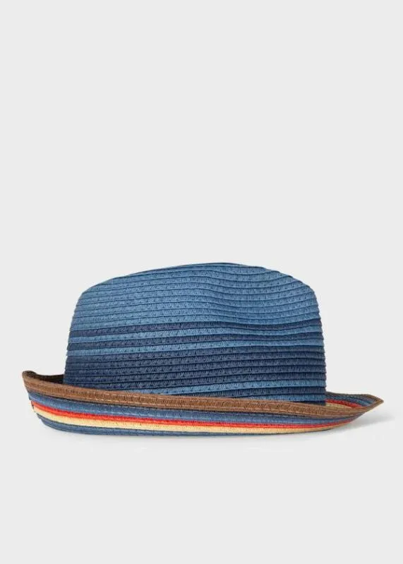 Mens Braided Trilby Hat Paul Smith Hats and Gloves