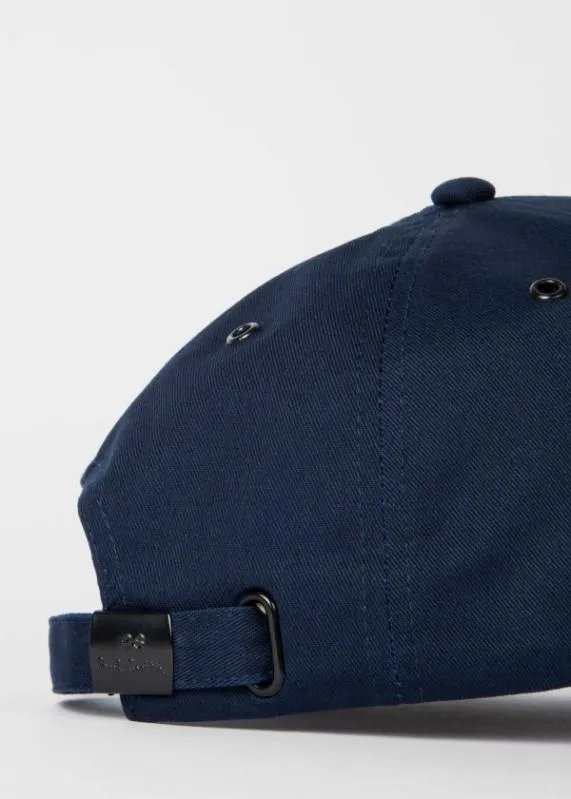 Mens Cotton Zebra Logo Baseball Cap Paul Smith Hats and Gloves