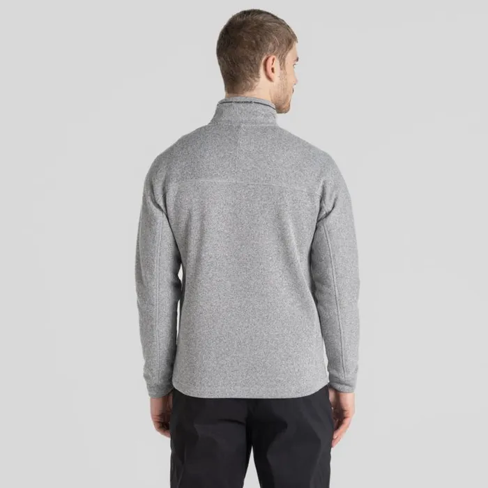 Mens Half Zip Fleece Craghoppers Torney II Half Zip Fleece Dove Grey Marl Mens Half Zip Fleece Craghoppers Torney II Half Zip Fleece Dove Grey Marl