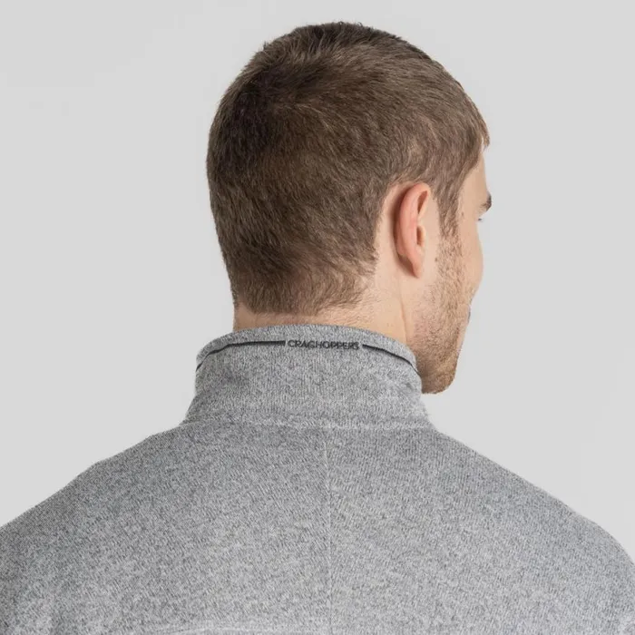 Mens Half Zip Fleece Craghoppers Torney II Half Zip Fleece Dove Grey Marl Mens Half Zip Fleece Craghoppers Torney II Half Zip Fleece Dove Grey Marl
