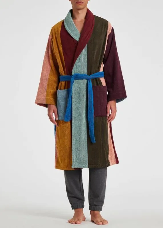 MensHome 039Artist Stripe039 Dressing Gown Paul Smith Nightwear MensHome 039Artist Stripe039 Dressing Gown Paul Smith Nightwear