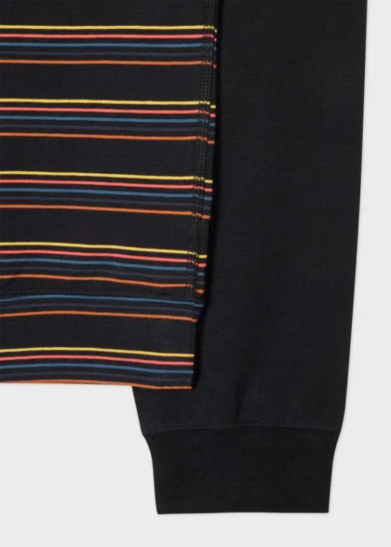 Mens Jersey CottonBlend LongSleeve Lounge Top Paul Smith Loungewear Mens Jersey CottonBlend LongSleeve Lounge Top Paul Smith Loungewear
