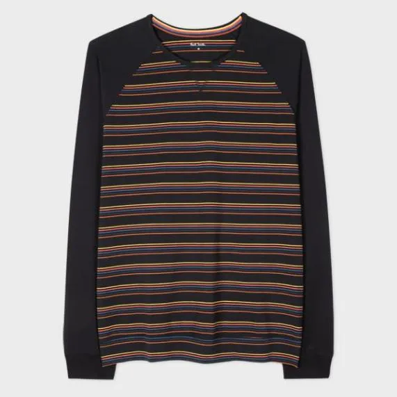 Mens Jersey CottonBlend LongSleeve Lounge Top Paul Smith Loungewear Mens Jersey CottonBlend LongSleeve Lounge Top Paul Smith Loungewear