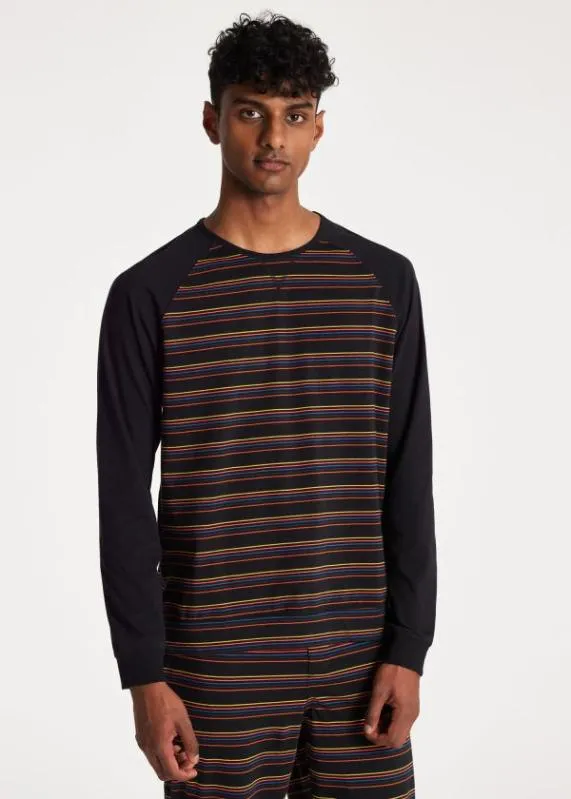Mens Jersey CottonBlend LongSleeve Lounge Top Paul Smith Loungewear Mens Jersey CottonBlend LongSleeve Lounge Top Paul Smith Loungewear