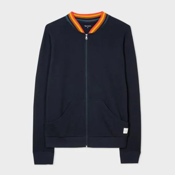 Mens Jersey Zip Lounge Top Paul Smith Loungewear