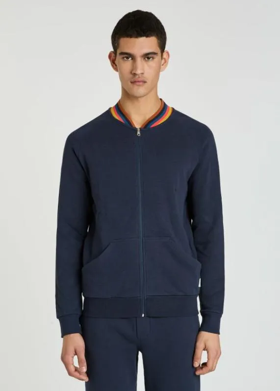 Mens Jersey Zip Lounge Top Paul Smith Loungewear