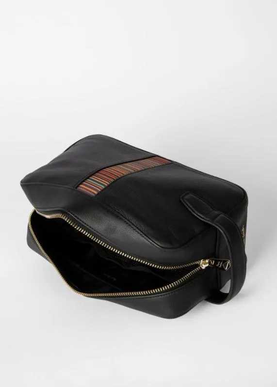 Mens Leather 039Signature Stripe039 Wash Bag Paul Smith Bags Mens Leather 039Signature Stripe039 Wash Bag Paul Smith Bags