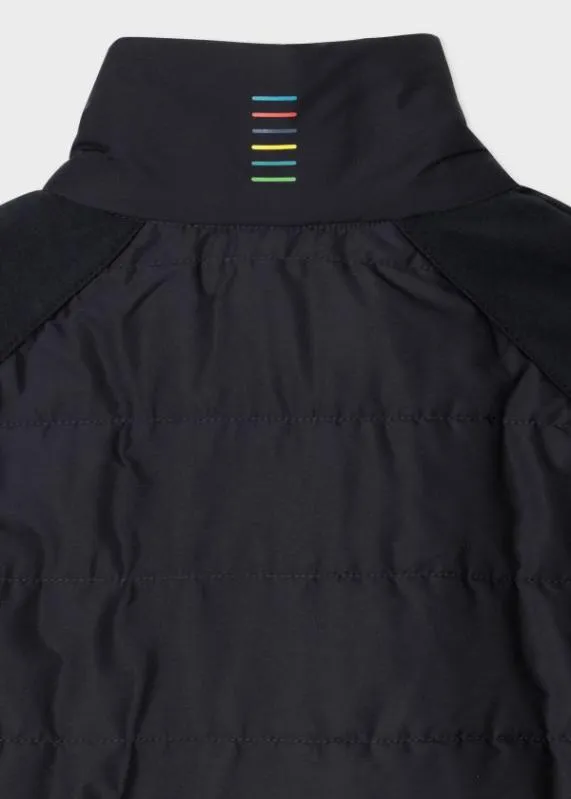Mens Mixed Media Jacket With 039Sports Stripe039 Trim Paul Smith Coats and Jackets Mens Mixed Media Jacket With 039Sports Stripe039 Trim Paul Smith Coats and Jackets
