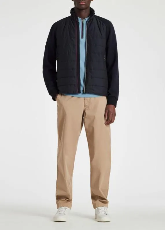 Mens Mixed Media Jacket With 039Sports Stripe039 Trim Paul Smith Coats and Jackets Mens Mixed Media Jacket With 039Sports Stripe039 Trim Paul Smith Coats and Jackets
