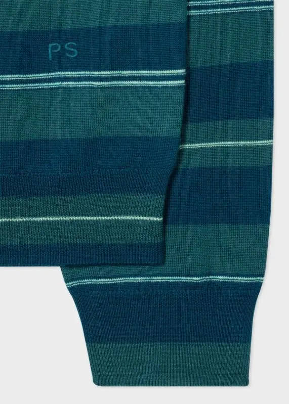 Mens MultiStripe Merino Wool Sweater Paul Smith Sweaters Mens MultiStripe Merino Wool Sweater Paul Smith Sweaters