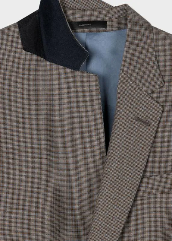 Mens Puppytooth TwoButton Blazer Paul Smith Blazers Mens Puppytooth TwoButton Blazer Paul Smith Blazers