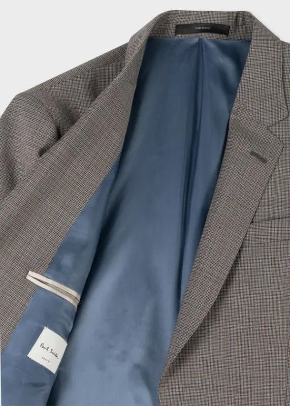Mens Puppytooth TwoButton Blazer Paul Smith Blazers Mens Puppytooth TwoButton Blazer Paul Smith Blazers