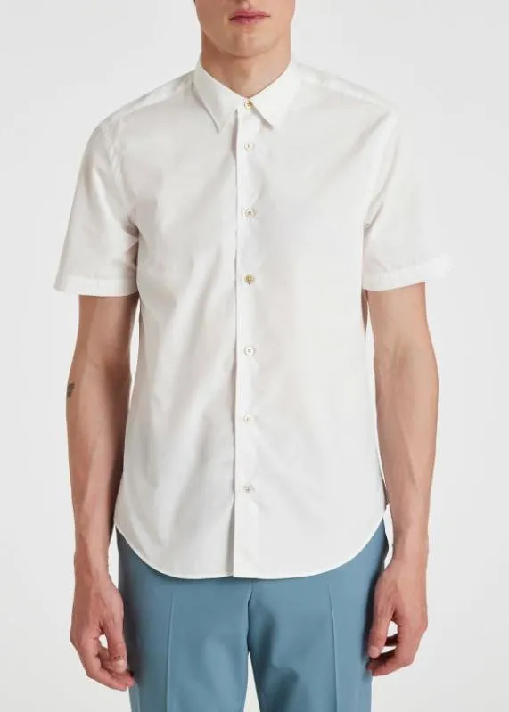 Mens SlimFit ShortSleeve Shirt Paul Smith Shirts Mens SlimFit ShortSleeve Shirt Paul Smith Shirts