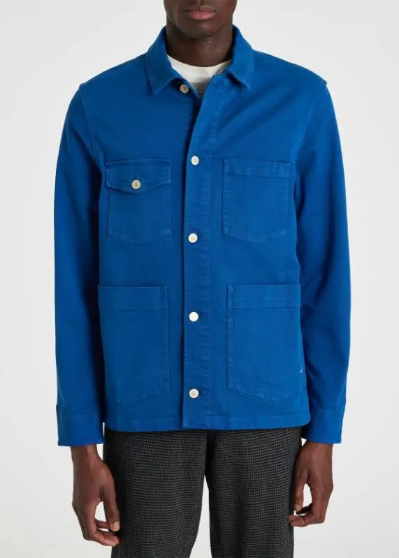 Mens StretchCotton Chore Jacket Paul Smith Coats and Jackets Mens StretchCotton Chore Jacket Paul Smith Coats and Jackets