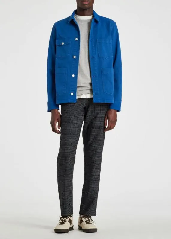 Mens StretchCotton Chore Jacket Paul Smith Coats and Jackets Mens StretchCotton Chore Jacket Paul Smith Coats and Jackets