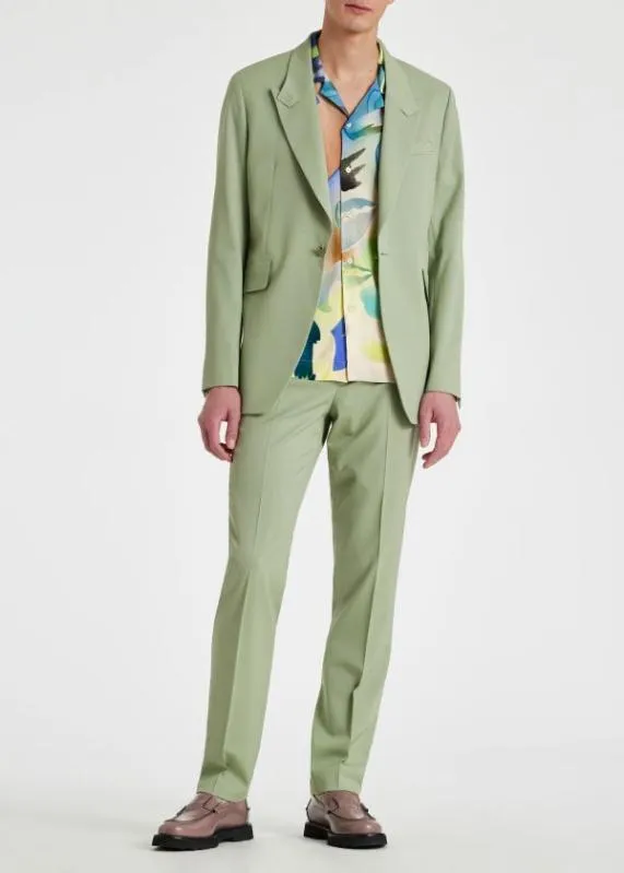 Mens StretchWool SingleButton SuitStretchWool SingleButton BlazerStretchWool Straight Leg Pants Paul Smith Suits Mens StretchWool SingleButton SuitStretchWool SingleButton BlazerStretchWool Straight Leg Pants Paul Smith Suits