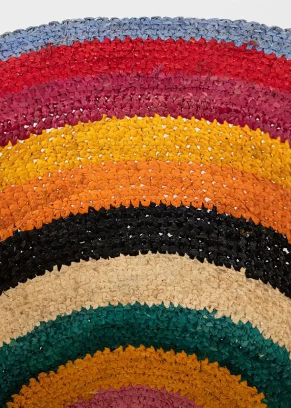 Mens Stripe Crochet Straw Hat Paul Smith Hats and Gloves Mens Stripe Crochet Straw Hat Paul Smith Hats and Gloves