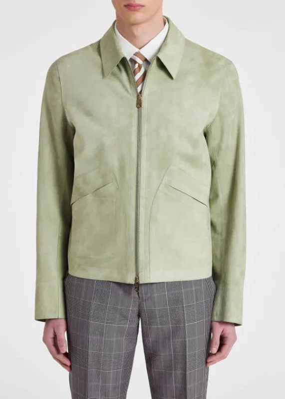 Mens Suede ZipFront Jacket Paul Smith Coats and Jackets Mens Suede ZipFront Jacket Paul Smith Coats and Jackets