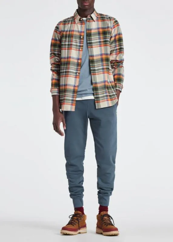 Mens TailoredFit Flannel Check LongSleeve Shirt Paul Smith Shirts Mens TailoredFit Flannel Check LongSleeve Shirt Paul Smith Shirts