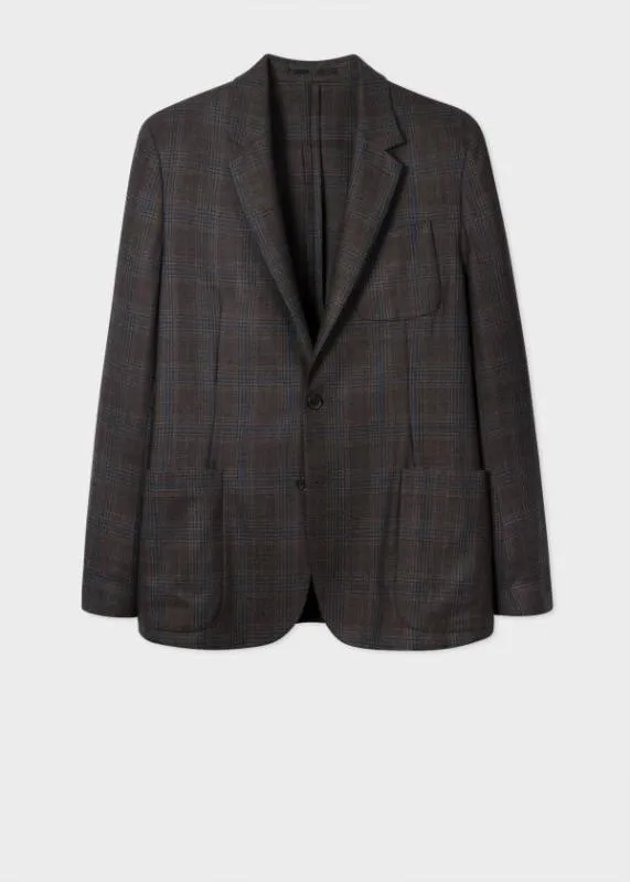 Mens TwoButton Check Blazer Paul Smith Blazers