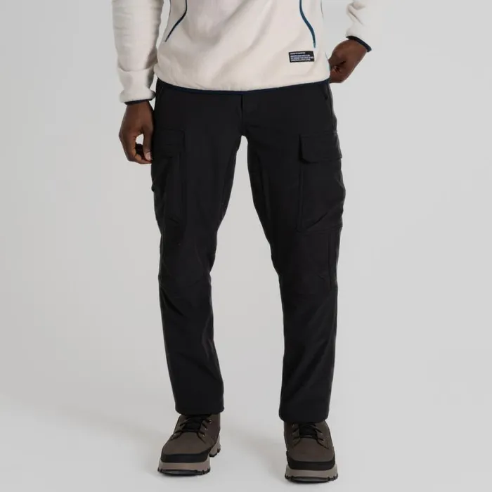 Mens Walking Trousers Craghoppers CO2 Renu Volans Trouser Black Mens Walking Trousers Craghoppers CO2 Renu Volans Trouser Black