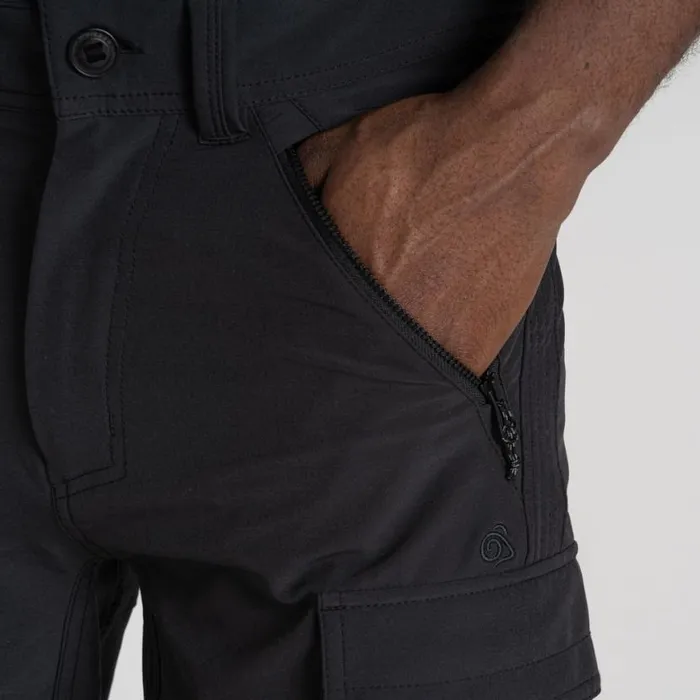 Mens Walking Trousers Craghoppers CO2 Renu Volans Trouser Black Mens Walking Trousers Craghoppers CO2 Renu Volans Trouser Black