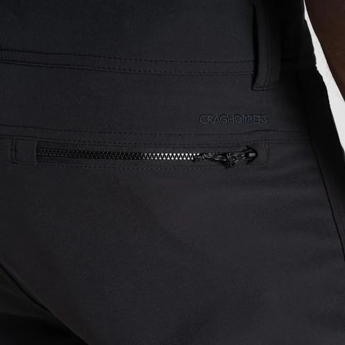 Mens Walking Trousers Craghoppers CO2 Renu Volans Trouser Black Mens Walking Trousers Craghoppers CO2 Renu Volans Trouser Black