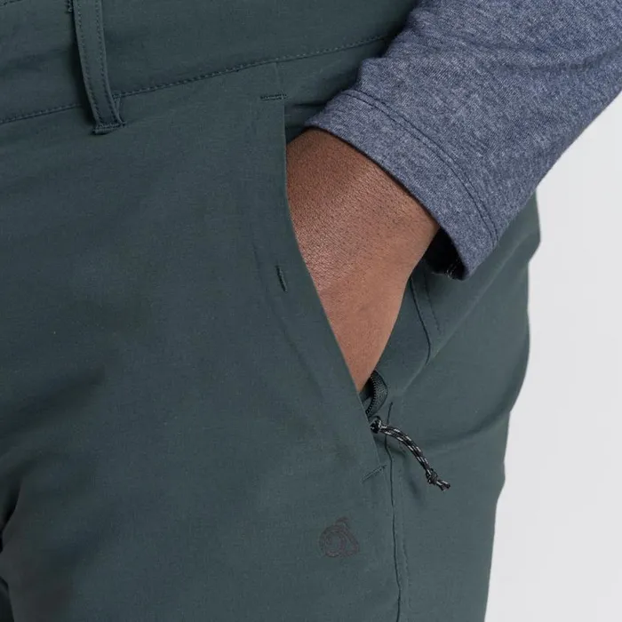 Mens Walking Trousers Craghoppers NosiLife Pro Active Trousers Spruce Green Mens Walking Trousers Craghoppers NosiLife Pro Active Trousers Spruce Green