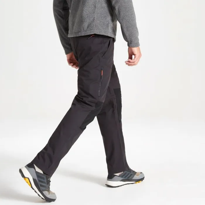 Mens Walking Trousers Craghoppers Verve Trousers Black Mens Walking Trousers Craghoppers Verve Trousers Black