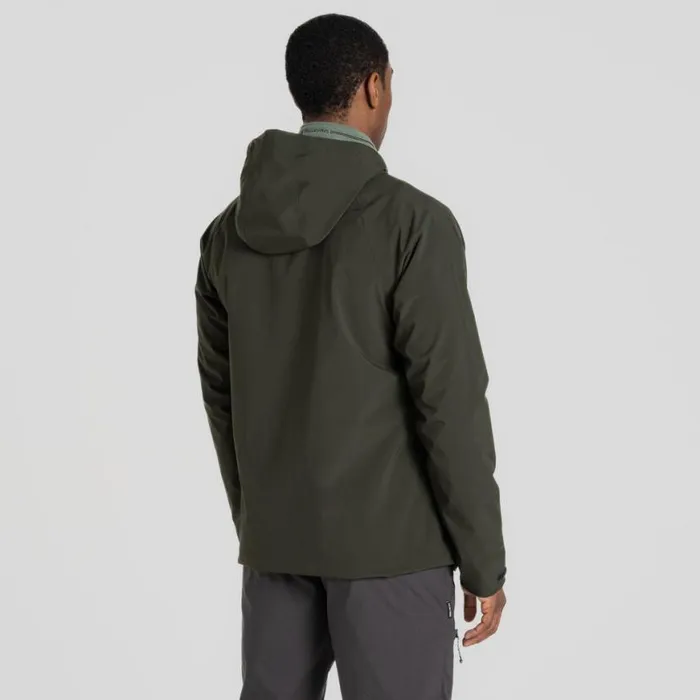 Mens Waterproof Jackets Craghoppers Caldera Waterproof Jacket Dark Cedar Green Mens Waterproof Jackets Craghoppers Caldera Waterproof Jacket Dark Cedar Green