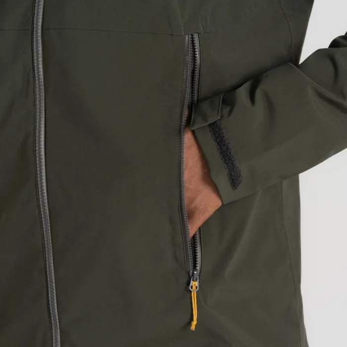 Mens Waterproof Jackets Craghoppers Caldera Waterproof Jacket Dark Cedar Green Mens Waterproof Jackets Craghoppers Caldera Waterproof Jacket Dark Cedar Green