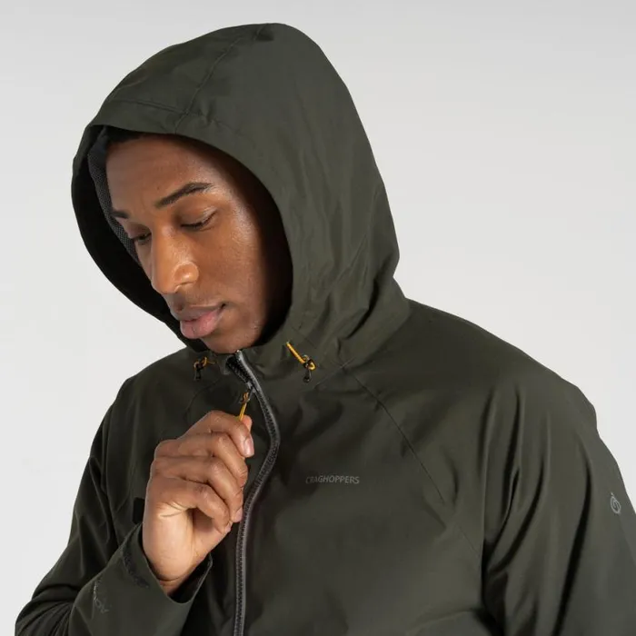 Mens Waterproof Jackets Craghoppers Caldera Waterproof Jacket Dark Cedar Green Mens Waterproof Jackets Craghoppers Caldera Waterproof Jacket Dark Cedar Green