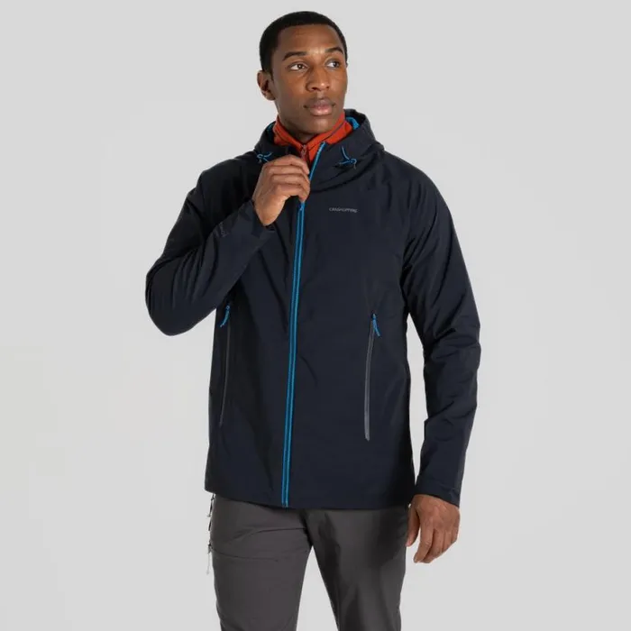 Mens Waterproof Jackets Craghoppers Caldera Waterproof Jacket Dark Navy