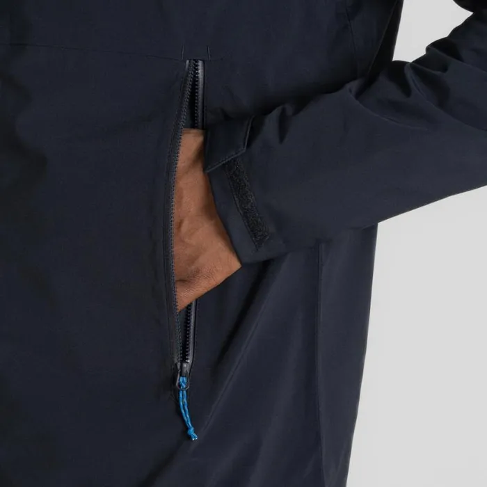 Mens Waterproof Jackets Craghoppers Caldera Waterproof Jacket Dark Navy Mens Waterproof Jackets Craghoppers Caldera Waterproof Jacket Dark Navy
