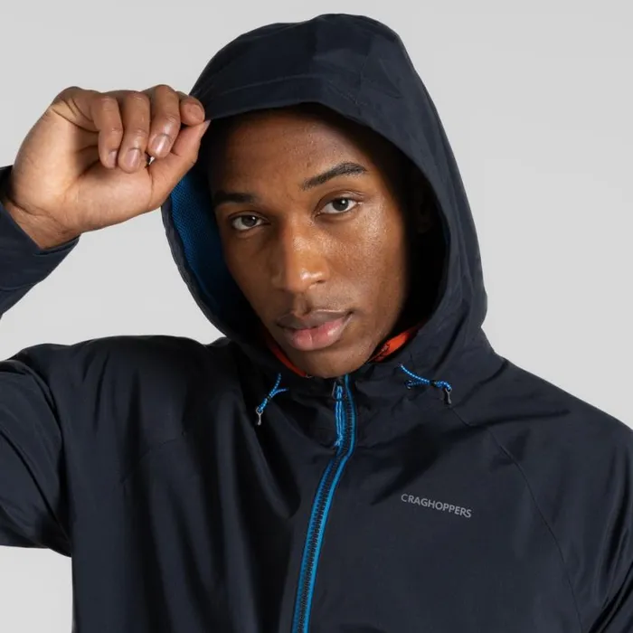 Mens Waterproof Jackets Craghoppers Caldera Waterproof Jacket Dark Navy Mens Waterproof Jackets Craghoppers Caldera Waterproof Jacket Dark Navy