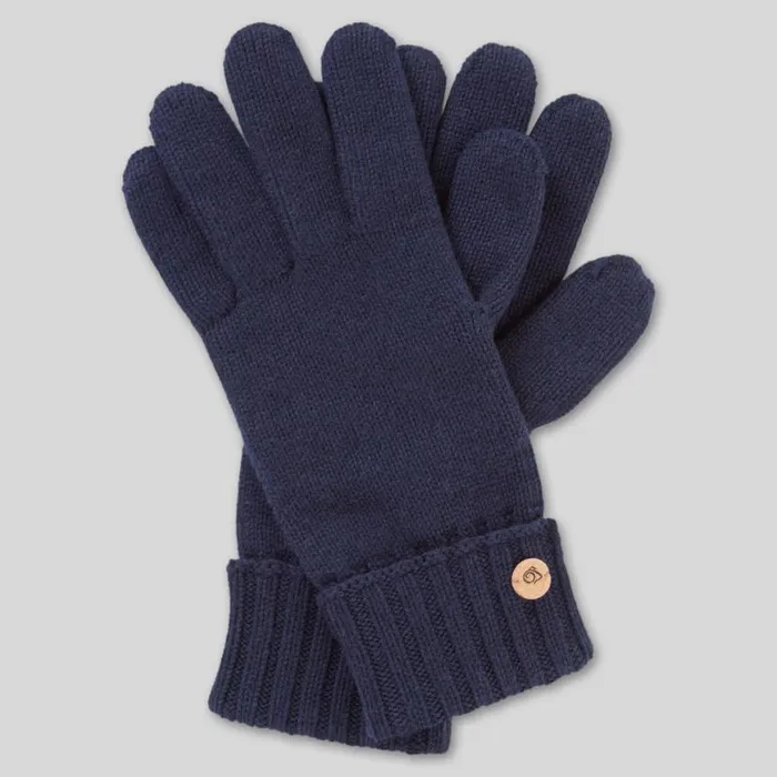 MensWomens Gloves Craghoppers National Trust Guelder Glove Blue Navy