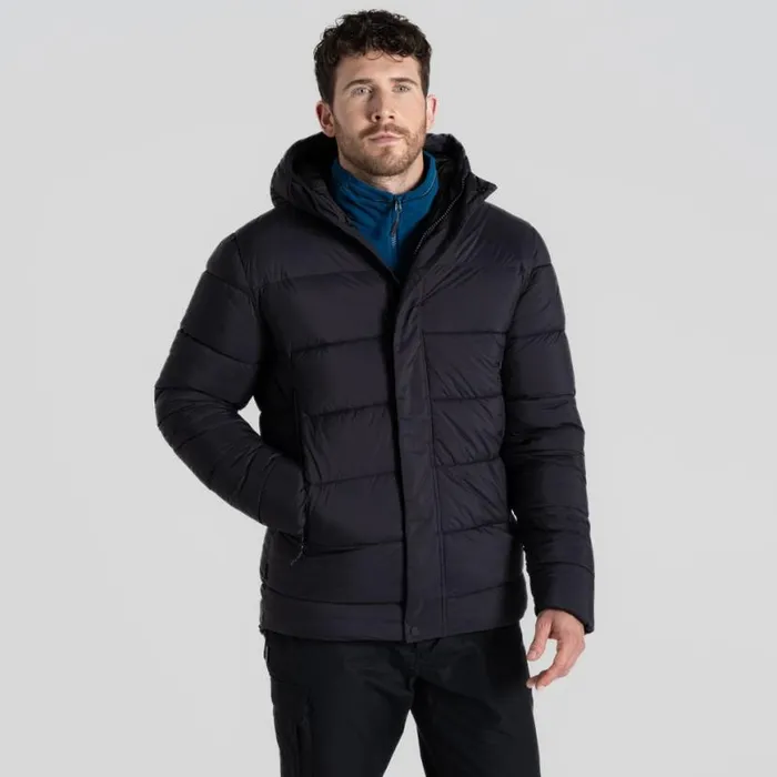 MensWomens Insulated Jackets Craghoppers Expert Padded Winter Jacket Black