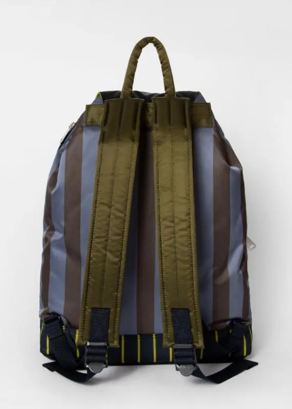 MensWomens Mixed Stripe Backpack Paul Smith Bags MensWomens Mixed Stripe Backpack Paul Smith Bags