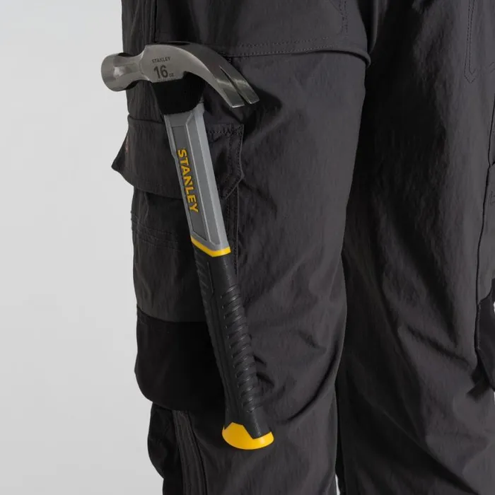 Mens Workwear Trousers Craghoppers Sheffield Stretch Holster Workwear Trousers Carbon Grey Black