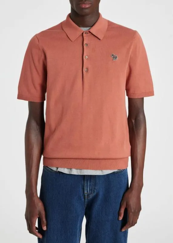 Mens Zebra Logo Polo Shirt Paul Smith Polo Shirts