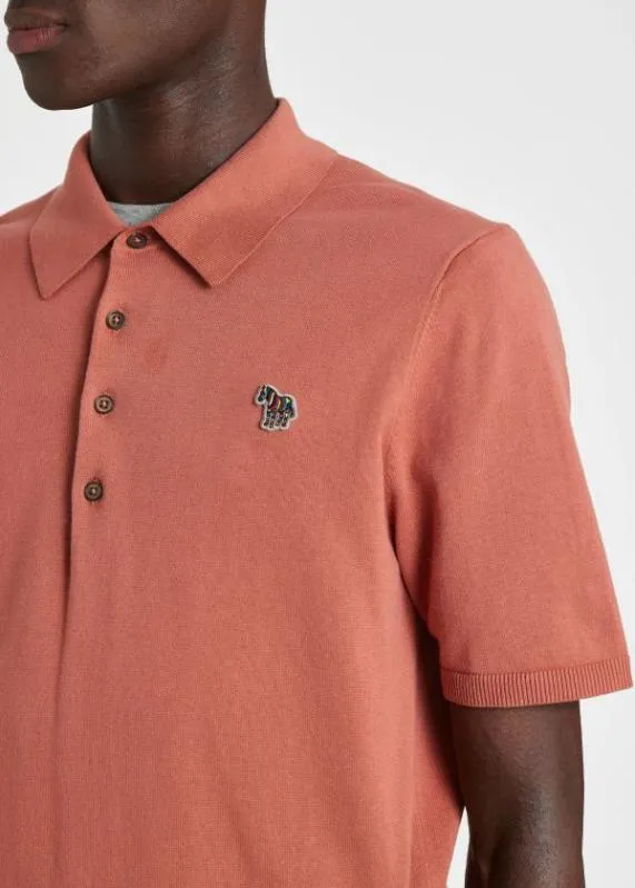 Mens Zebra Logo Polo Shirt Paul Smith Polo Shirts