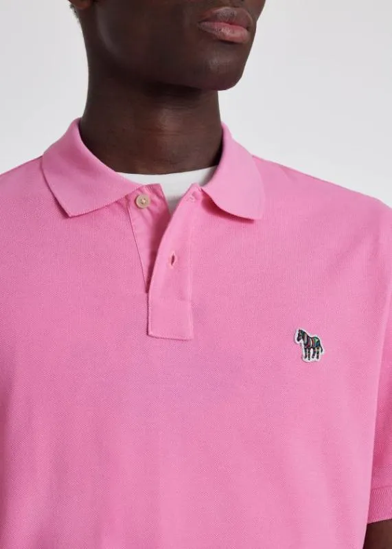 Mens Zebra Logo Polo Shirt Paul Smith Polo Shirts
