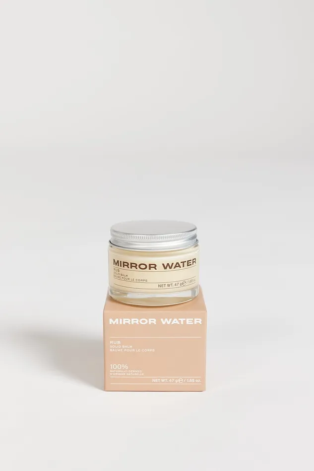 MIRROR WATER RUB SOLID BALM 50ML Women DISSH Home and Body