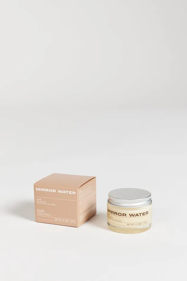 MIRROR WATER RUB SOLID BALM 50ML Women DISSH Home and Body